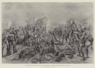 The Transvaal War, the Battle of Elandslaagte, Tending the Wounded on the Field by Melton Prior